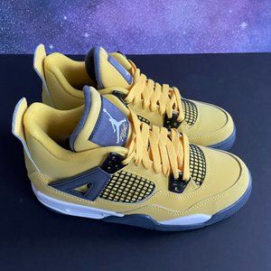Size 5GS Air Jordan 4 Retro Lightning MPN 408452-700